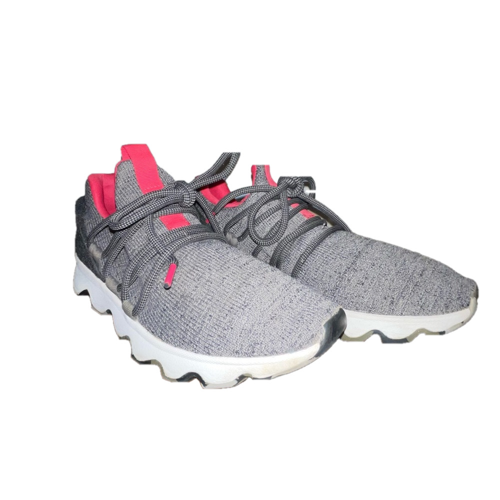 Sorel Kinetic Sneakers Women's Size US 8 Charcoal Gray Pink Black shoes